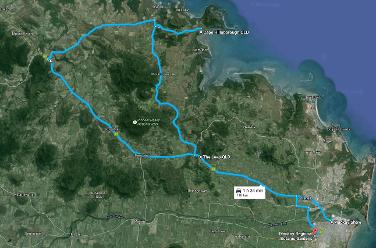 Yuibera Map Outline of the event:
